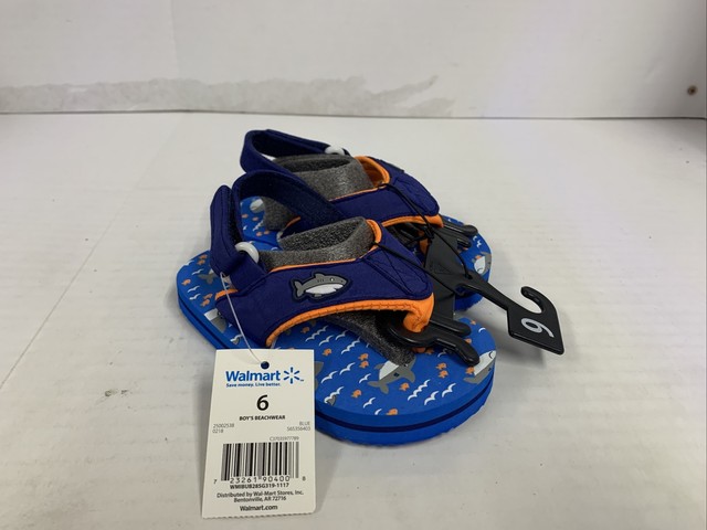 boys shark sandals