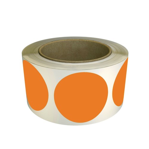 Color Coding Dots 2 Inch in Roll - 50mm Round Circles labels 5cm 600 Pack - Picture 14 of 54
