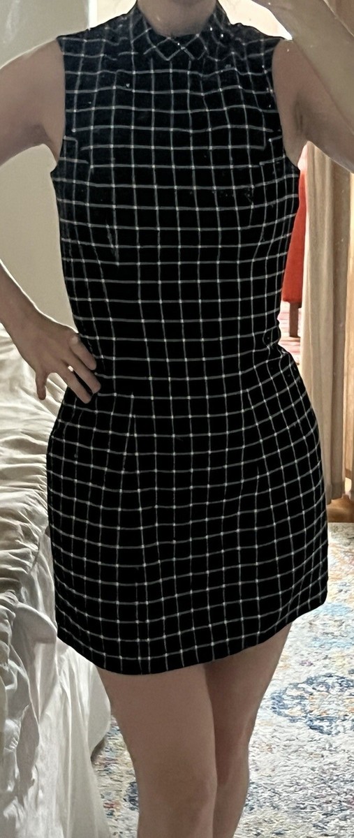 ann taylor black leather dress Ann Taylor Black Halter Cocktail Dress, 6  Second Serve Resale