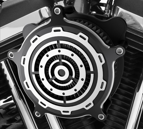 Fit H-D 2013-14 FXSBSE Smashing Gear Contrast Cut Air Cleaners - Picture 5 of 8