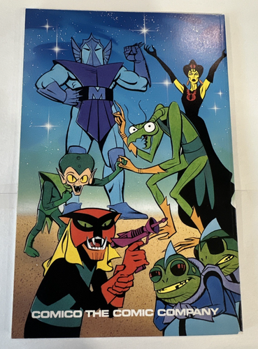 SPACE GHOST #1 Comico Comic Book TPB Graphic Novel 1987 Gary Owens Photo Inside - Picture 2 of 23