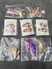 Hair Clips Assortment For Little Girl Rainbow Sparkle Unicorn Etc