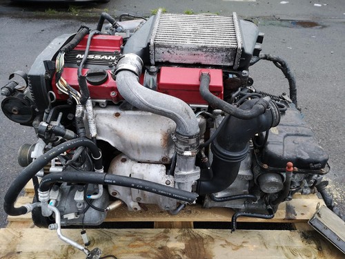 NISSAN CHERRY SUNNY FULL ENGINE WITH ECU CA18-DET 4WD 70362 - Picture 1 of 12