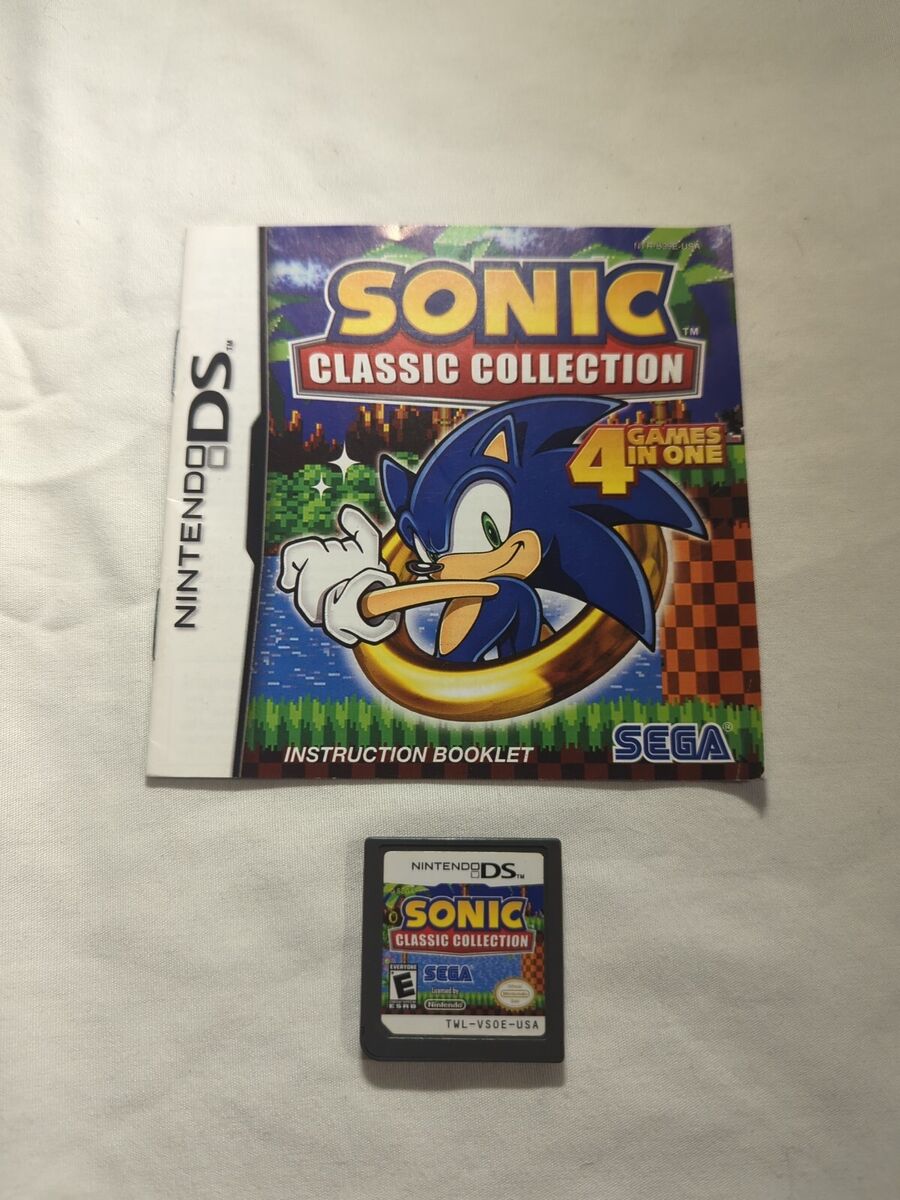 Sonic Classic Collection Nintendo DS Sealed Brand New 10086670356