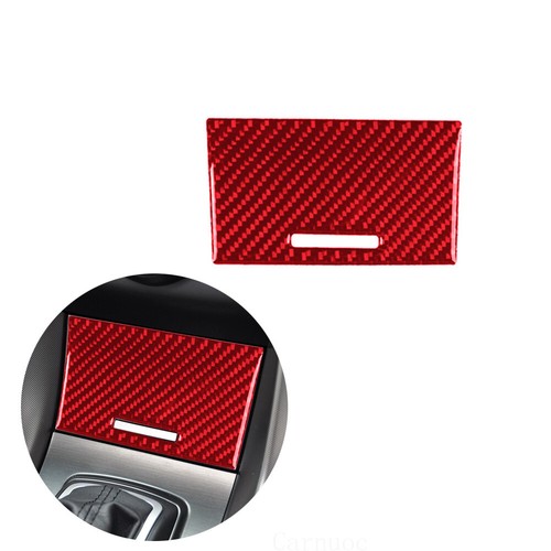 27PCS For Acura TL 2009-14 Red Carbon Fiber Full Kits Interior Trim Set - Foto 7 di 13