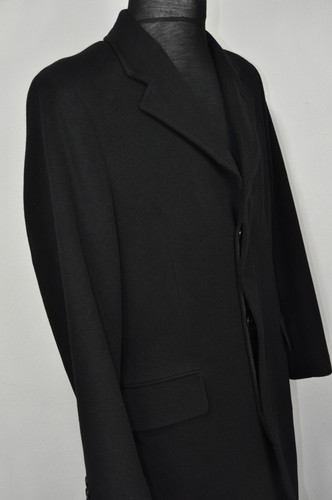 Yves Saint Laurent  Long Wool Mens Coat size 48  - Picture 4 of 11