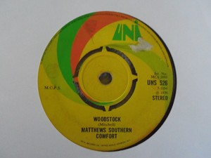 Matthew Southern Comfort Woodstock Original Vinyl 7 Single Ebay