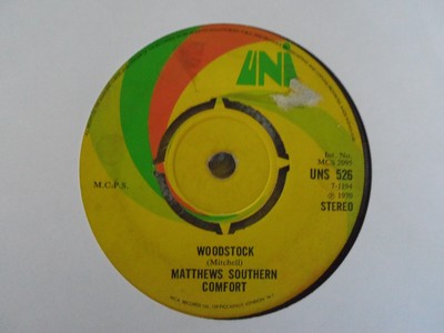 Matthew Southern Comfort Woodstock Original Vinyl 7 Single Ebay