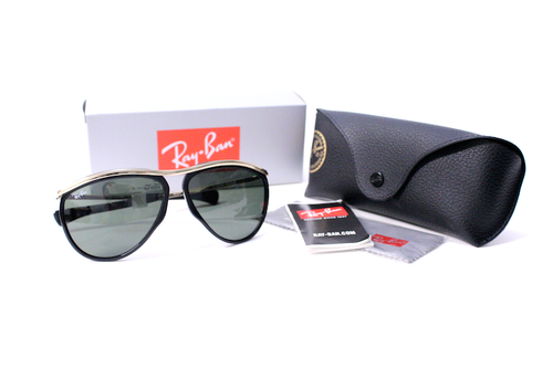 NEW RAYBAN RB2219 901/31 OLYMPIAN AVIATOR MADE IN ITALY SIZE: 59-13-140 - Bild 3 von 8
