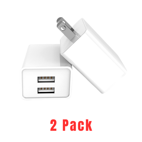 Dual Port USB Fast Wall Charger Block 5V 2A Power Adapter Cube US Plug Universal - Picture 13 of 14