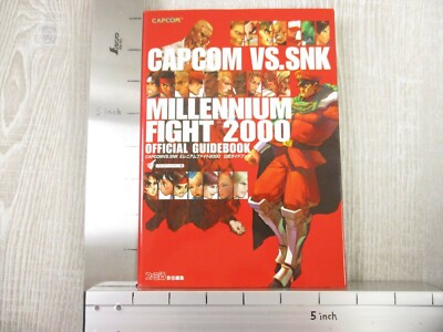 CAPCOM VS. SNK MILLENNIUM FIGHT 2000 Guide Book Sega Dreamcast