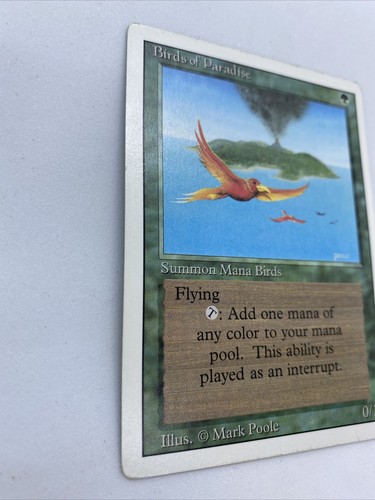 MTG Magic the Gathering Birds of Paradise Revised - Picture 2 of 4
