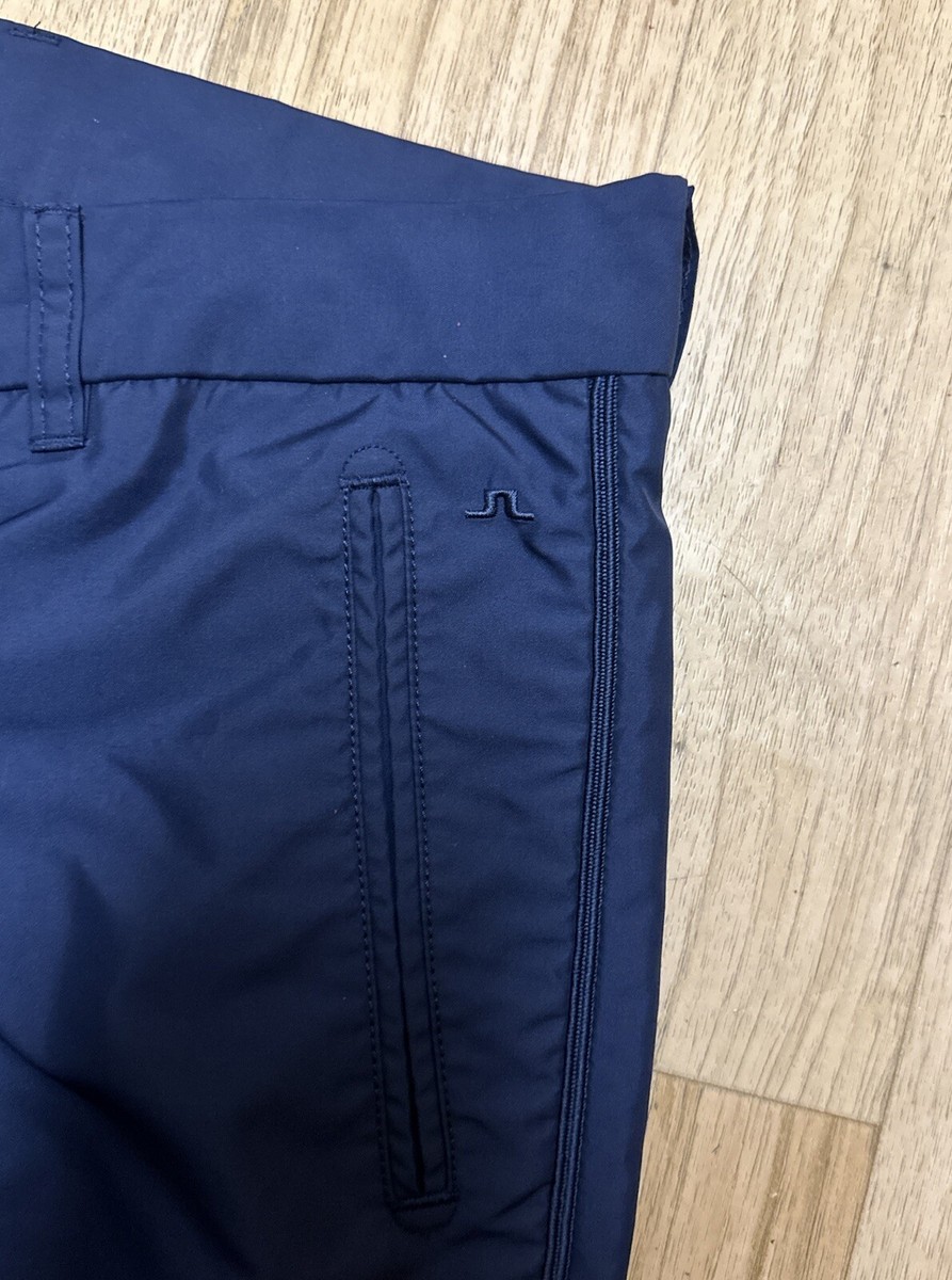 J.Lindeberg Gusten Men's Narrow Fit Golf Pants Blue Micro