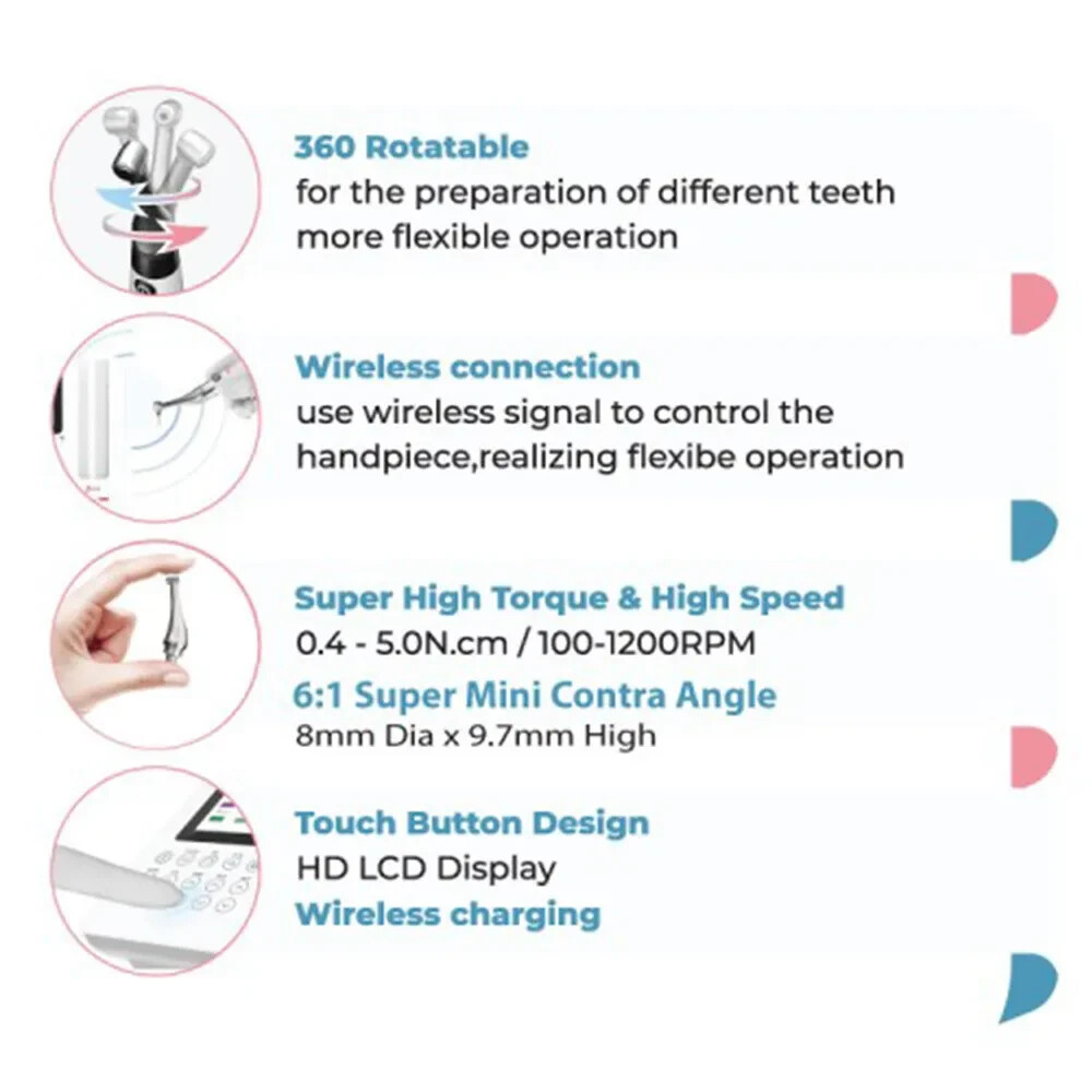 Woodpecker Endo Radar Pro Brushless Endo Motor with Inbuilt Apex