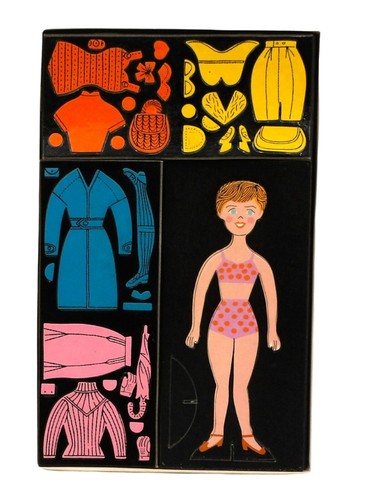Debbie Reynolds Dress Designer Kit by Colorforms #152 Unused High Grade Art - Picture 3 of 9