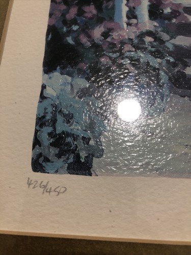 Julian Askins Summer Setting 3 limited edition artwork 426/450 Framed - Picture 6 of 9