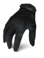 IronClad EXOT-SVEN Tactical Stealth Vented Black Gloves - Select Size