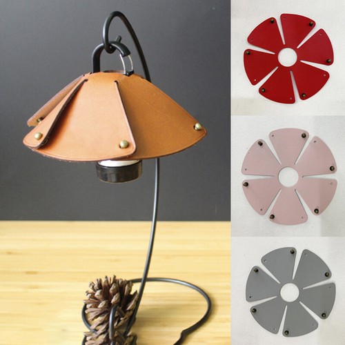 Vintage Outdoor Faux Leather Lampshade Replacement Cover Removable Dust Proof Au Vintage Outdoor Faux Leather Lampshade, Removable Lampshade Covers