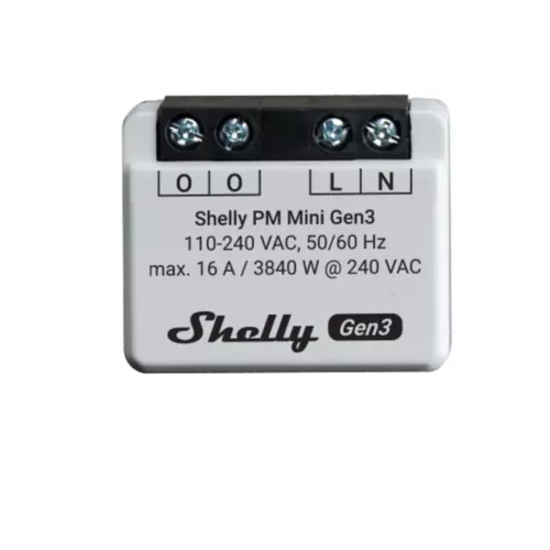 Shelly Messgerät Plus PM Mini Gen.3 WLAN BT