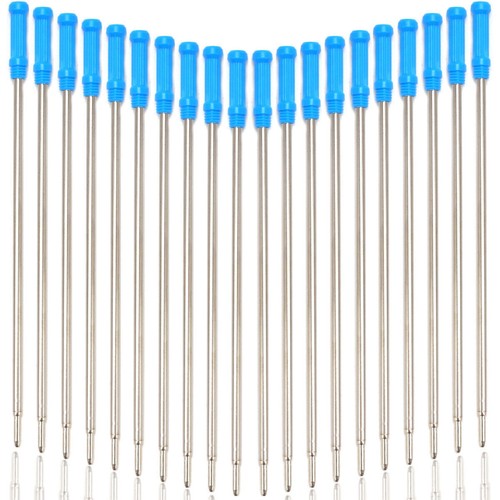 20 Stück Schwarz Blau Tinten Stift Minen Kugelschreiber 1 mm Standard Spitzen für Cross Stifte - Bild 14 von 15