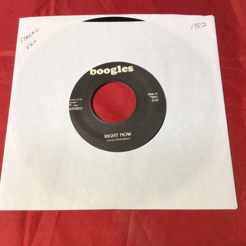 45 RPM "RIGHT NOW/STARRY EYES" THE BOOGLES - Picture 2 of 7