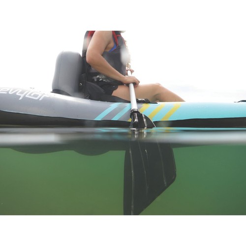 Kayak inflable Sevylor QuickPak K1 para 1 persona, kayak se pliega en mochila con 5- - Imagen 3 de 10