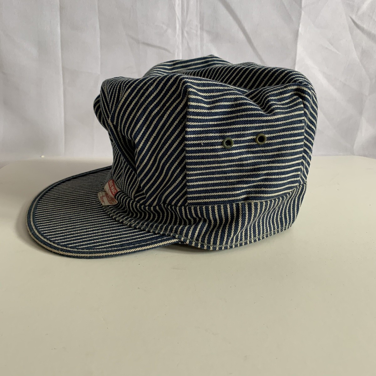 Vintage 50s 60s Big Mac Union Made Hickory Stripe Denim