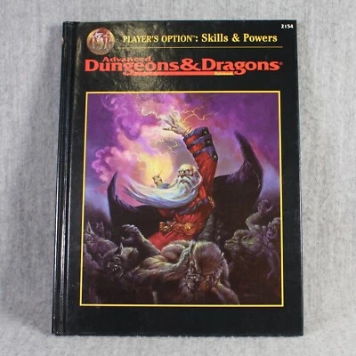 TSR Advanced Dungeons & Dragons AD&D Rulebook Players Option Skills & Power 1996 - Bild 1 von 4