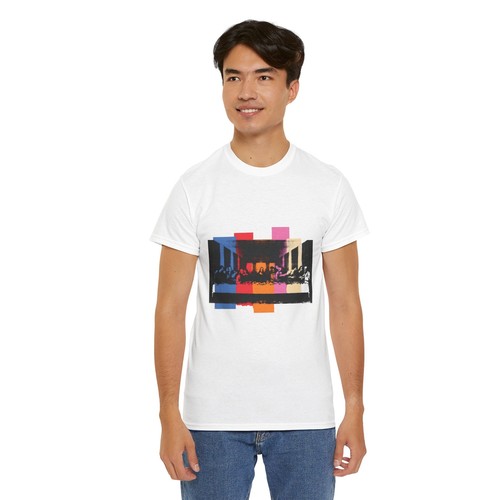 "Andy Warhol letztes Abendmahl mehrfarbig x Pop Art inspiriertes T-Shirt" - Bild 18 von 100