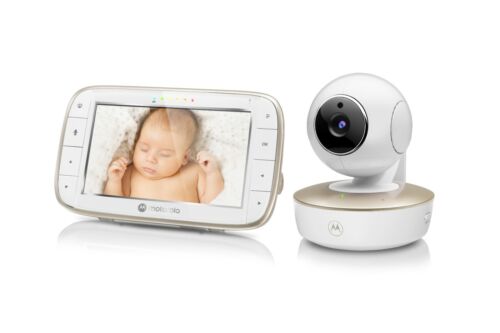 Motorola VM855 Connect 5 inch Portable Wi-Fi Video Baby Monitor with Crib Mount - Picture 3 of 10