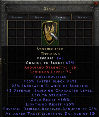 D2R RotW LADDER Stormshield SS HARDCORE Season 14 Diablo 2 Resurrected HC