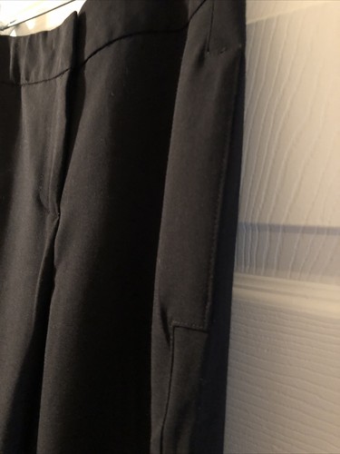 New Body By Victoria Victoria's Secret Women Pants Slacks Bridget Fit Black Sz 2 - Picture 4 of 7