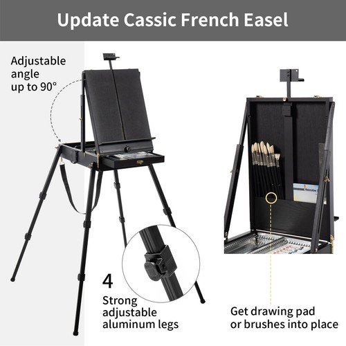 Sponsored Ad - Falling in Art 4 Legs French Easel - Portable Plein Air Studio... - Picture 2 of 8