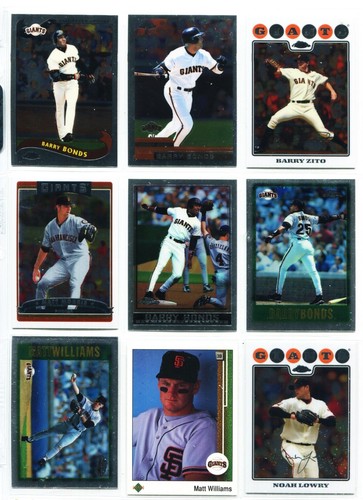 Giants, Willie Mays, McCovey, Bonds, Marichal, Posey, Auto Rookie 216 Card Lot A - Picture 14 of 24