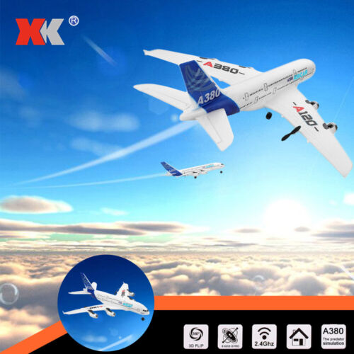 Wltoys XK A120 Aircar A380 Remote Control Airplane 3CH EPP 2.4G Fixed-Wing V0R4 - Picture 3 of 12