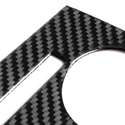 Fits Charger 2011~2014 Carbon Fiber CD Air Conditioning Panel Trim Cover Sticker - Picture 12 of 12