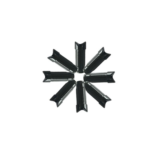 50PK Plastic Half Moon Arrow Nocks for ID 7.76mm Aluminum Crossbow Arrow Archery - Picture 5 of 8