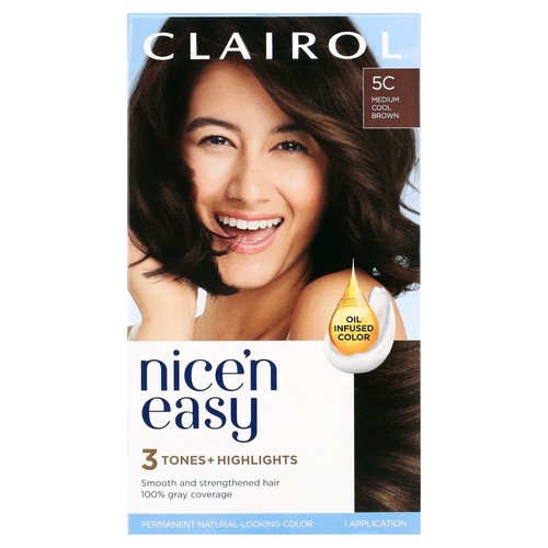 Clairol Nice'n Easy Permanent Hair Color Cream (Choose Your Color Shade) - Picture 51 of 140