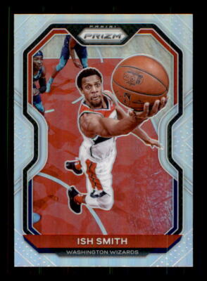 2020 Basketball 2020-21 Panini Prizm Ish Smith Washington Wizards #37 3