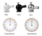 4th Gen Analog Projection Wall Clock BELL w/ LED Based Projector Cold Light