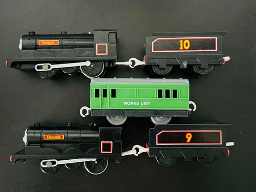 Plarail Donald & Douglas Snowplow Train Set Used From Japan - Picture 3 of 6