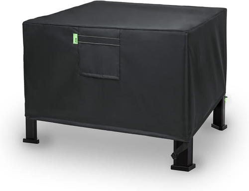 Fire Pit Cover Square – Heavy Duty Outdoor Firepit Cover, Full Coverage Patio Ou - Picture 12 of 12