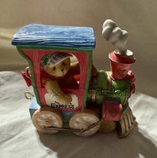 1996 Cherished Teddies 219061 Lionel  All Aboard the Santa Express   Christmas