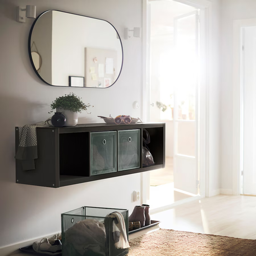 New IKEA KALLAX 4-Tier Shelving Unit Stylish & Versatile Storage Solution 42x147 - Picture 12 of 28