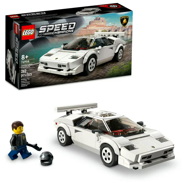 Lego 76908 Speed Champions Lamborghini Countach - New/Sealed NISB