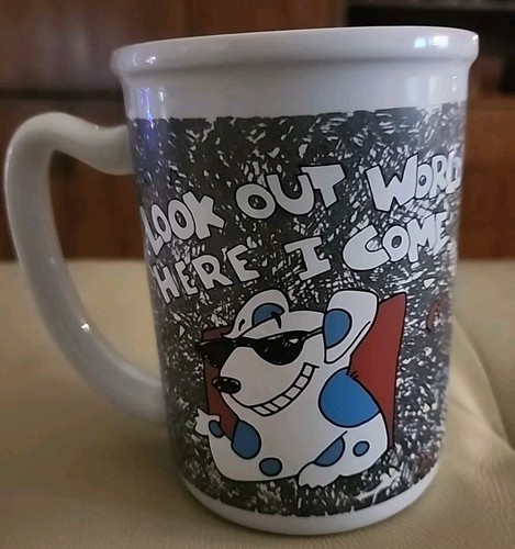 Ceramic Coffee Tea Mug Cup 16 oz Look Out World Here I Come American Greetings - Picture 4 of 9