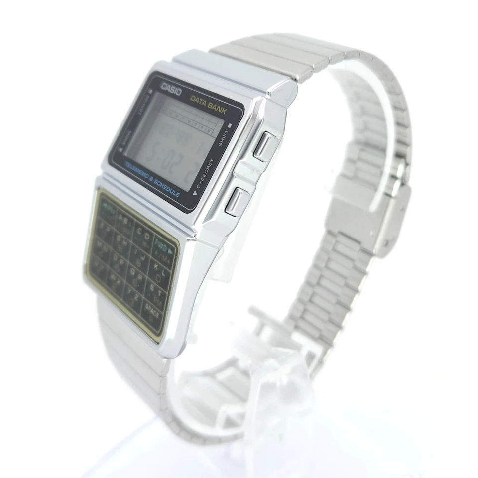 NOS CASIO DBC-610A-1AZ BANCA DATI TELEMEMO CALCOLATRICE VINTAGE DIGITALE 1985 - Immagine 2 di 4