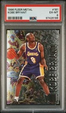 1996 METAL #181 KOBE BRYANT KOBE BRYANT PSA 6
