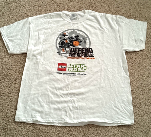 Lego New Adult Extra Large Star Wars Club Member T-Shirt Unused - 第 1/2 張圖片