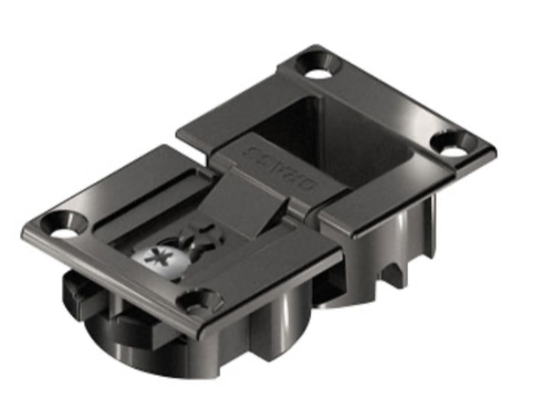 Grass Timos Flap 90° Hinge, Flaps up to 21/28mm Thickness, Anthracite or Nickel - Picture 14 of 25